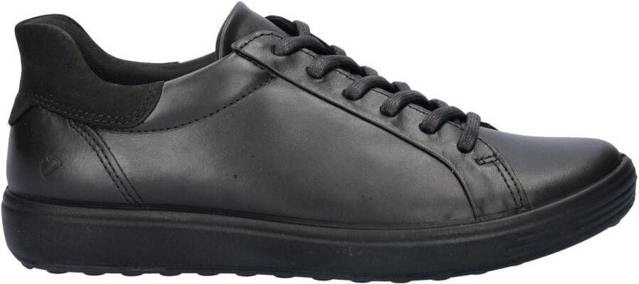 ECCO Soft 7 dames sneaker Zwart