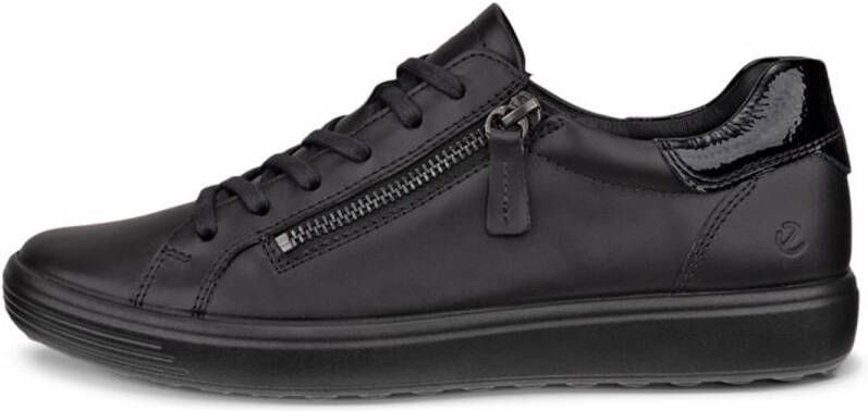 ECCO Soft 7 dames sneaker Zwart