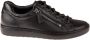ECCO Soft 7 dames sneaker Zwart - Thumbnail 1