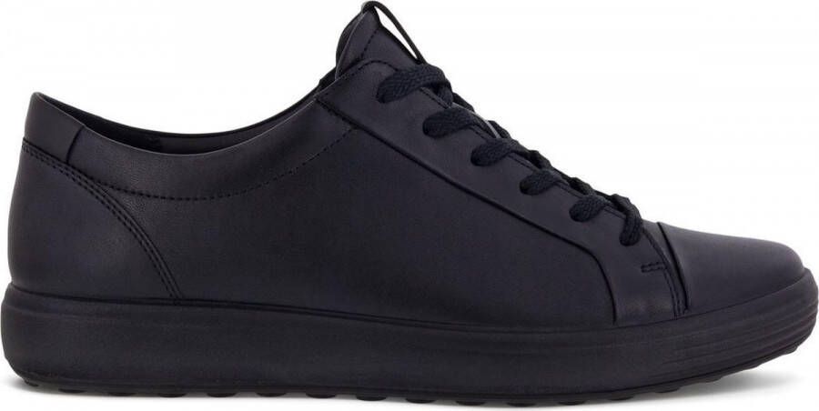 ECCO Soft 7 Dames Sneakers Zwart