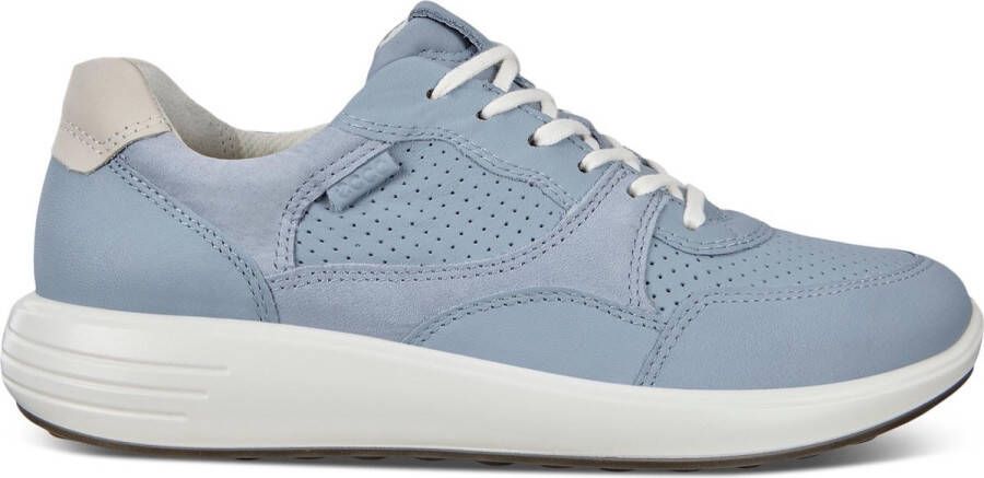 ECCO Soft 7 Runner Dames Sneaker Blauw - Foto 2