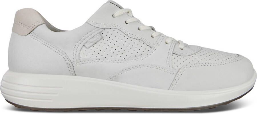 ECCO Soft 7 Runner Dames Sneaker Wit - Schoenen.nl