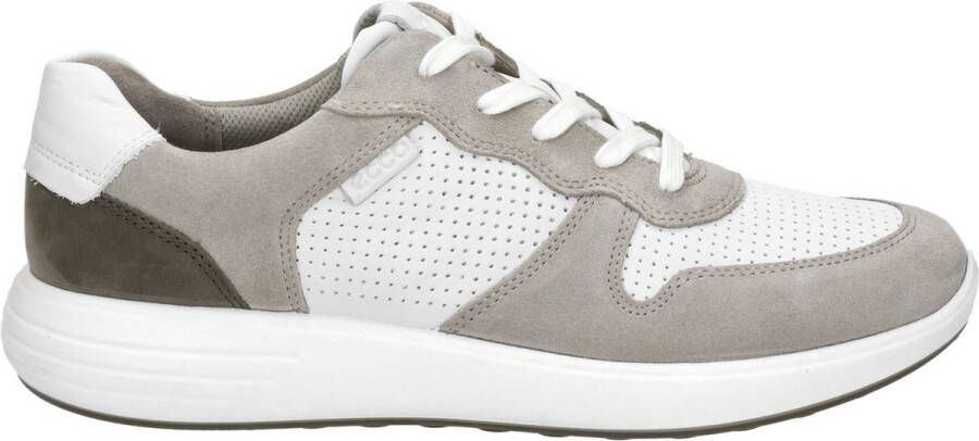 Ecco Soft 7 Sneaker Heren Grijs Taupe
