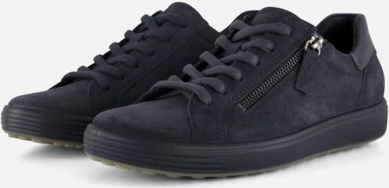 ECCO Soft 7 slide sneakers blauw Dames