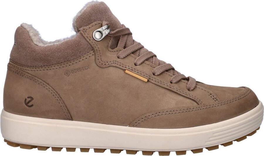 ECCO Soft 7 Tred dames sneaker Taupe