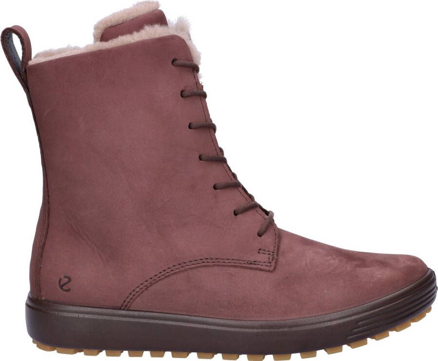 ECCO Soft 7 Tred dames veterboot Bordo