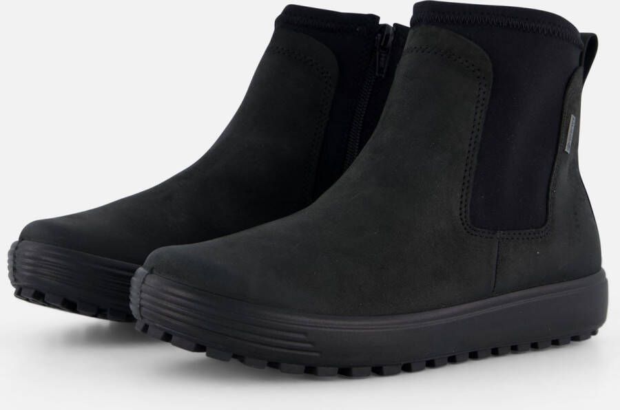 ECCO Soft 7 Tred W Dames Chelsea boot met Gore-Tex Zwart Size: 40 (UK 6.5-7)