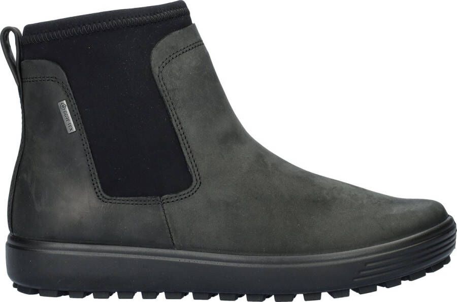 ECCO Soft 7 Tred W Chelsea boots zwart Textiel Dames