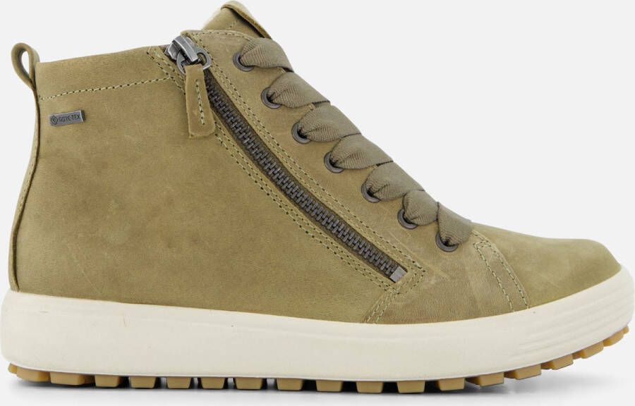 ECCO Soft 7 Tred W Veterboots beige Nubuck