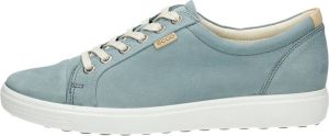 ECCO Soft 7 veterschoenen blauw