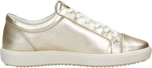 ECCO Soft 7 W Sneakers goud Imitatieleer Dames