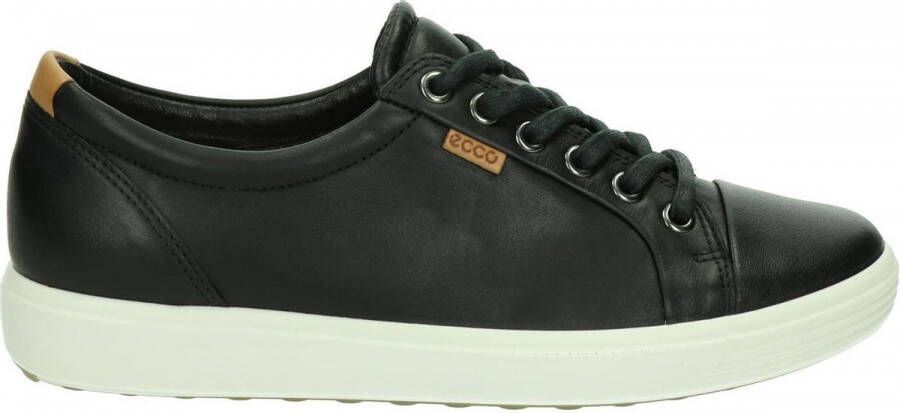 Ecco Sneakers SOFT 7 W met label vrijetijdsschoen lage schoen veterschoen smalle vorm