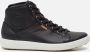 ECCO Soft 7 W Veterboots Zwart Leer - Thumbnail 1