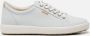 ECCO Soft 7 W Sneakers blauw Leer Dames - Thumbnail 1