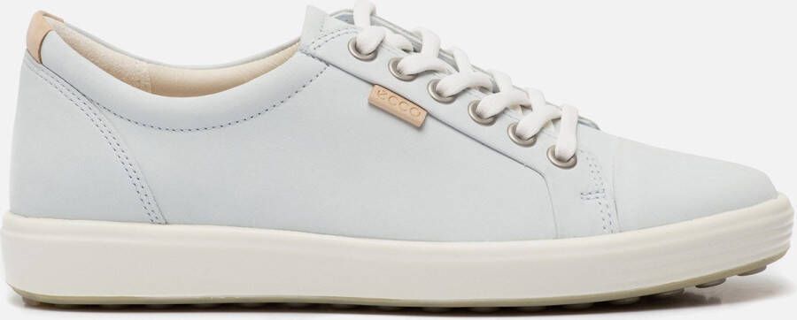ECCO Soft 7 W Sneakers blauw Leer Dames