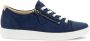 ECCO Soft 7 W Veterschoenen blauw Textiel Dames - Thumbnail 1