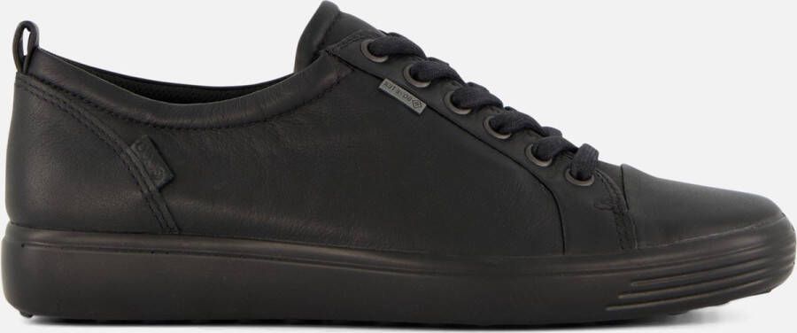 ECCO Soft 7 W veterschoenen zwart Textiel Dames - Foto 3