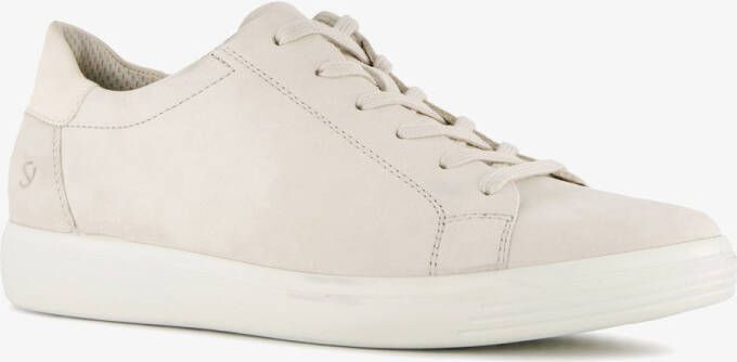ECCO Soft Classic veterschoenen beige