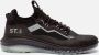 ECCO Sneakers Zwart Textiel 381202 Heren Textiel - Thumbnail 1