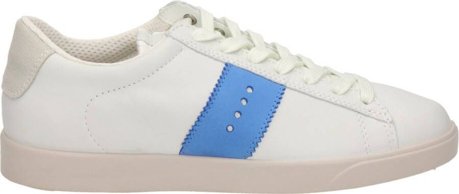 ECCO Street Lite dames sneaker Wit blauw