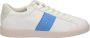 ECCO Street Lite dames sneaker Wit blauw - Thumbnail 1