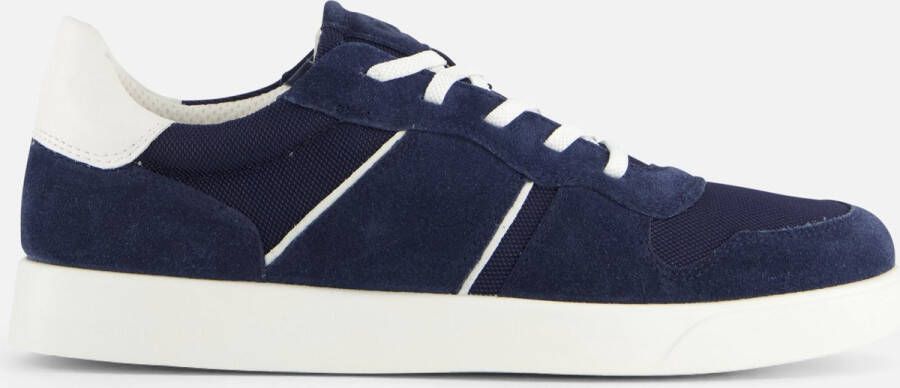 ECCO Street Lite M Sneakers blauw Suede