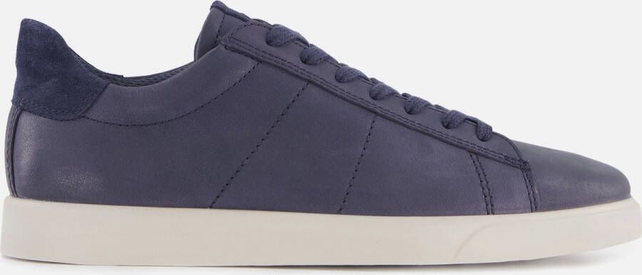 ECCO Street Lite M Sneakers blauw Suede Heren