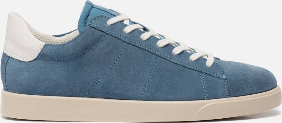 ECCO Street Lite M Sneakers blauw Suede Heren