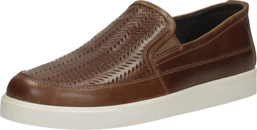 ECCO Street Lite M Instappers cognac Nubuck Heren - Foto 7
