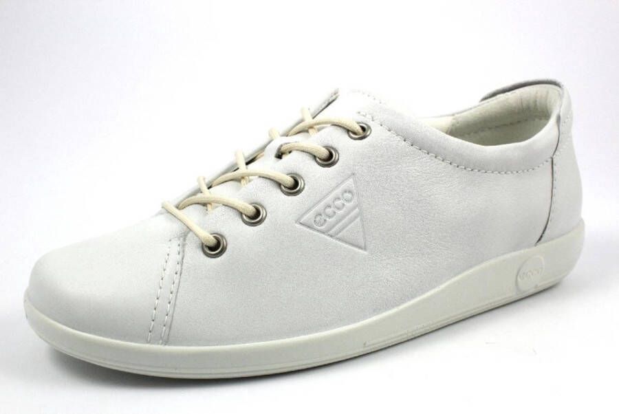 Ecco Sneakers SOFT 2.0 vrijetijdsschoen lage schoen veterschoen met retro-silhouet