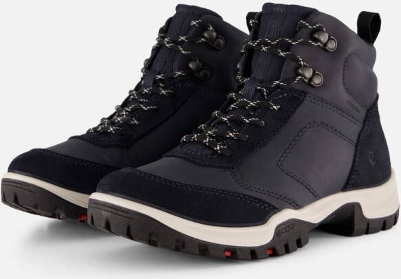 ECCO Xpedition III Veterschoenen blauw Leer