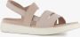 ECCO Yuma leren dames sandalen roze Extra comfort Memory Foam - Thumbnail 4
