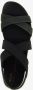 ECCO Yuma leren dames sandalen zwart Extra comfort Memory Foam - Thumbnail 3