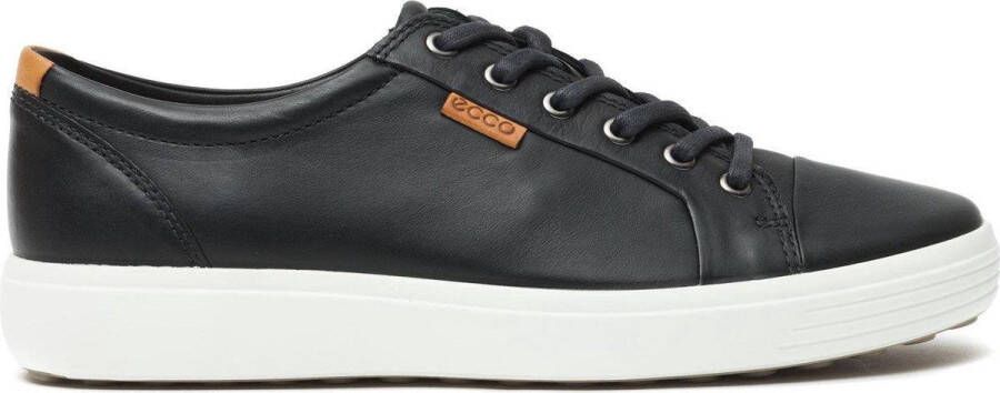 ECCO Soft 7 Heren Veterschoenen Zwart