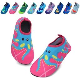 EDOTON Waterschoenen voor kinderen antislip verdikte zool zachte en duurzame kinderstrandschoenen geschikt voor strand zwembad tuin