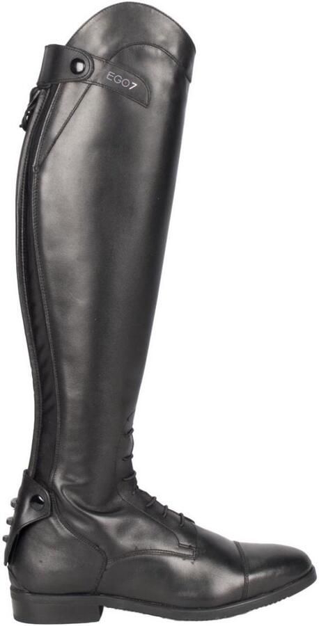 Ego7 Rijlaars Orion Black 44 Calf: XS 0 Zwart Paardrijlaarzen