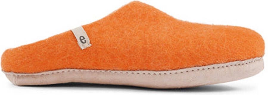 Egos Copenhagen Dames Sloffen Slipper Orange