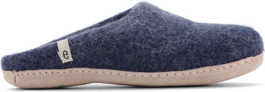 Egos Copenhagen Unisex Sloffen Slipper Blue