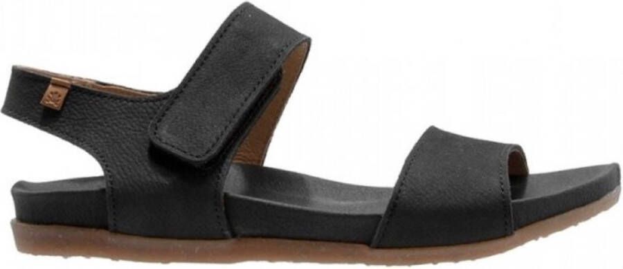 El Naturalista Zumaia Zwart Comfortabele Dames Sandaal