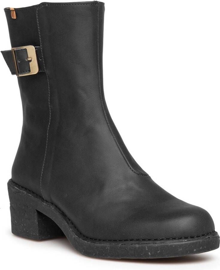 El Naturalista Stijlvolle Dames Enkellaarzen Black Dames