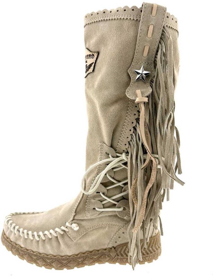 El Vaquero Billie Silverstone Corda boots beigej 40