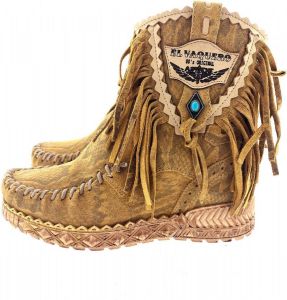 El Vaquero Cloe boots beige combi