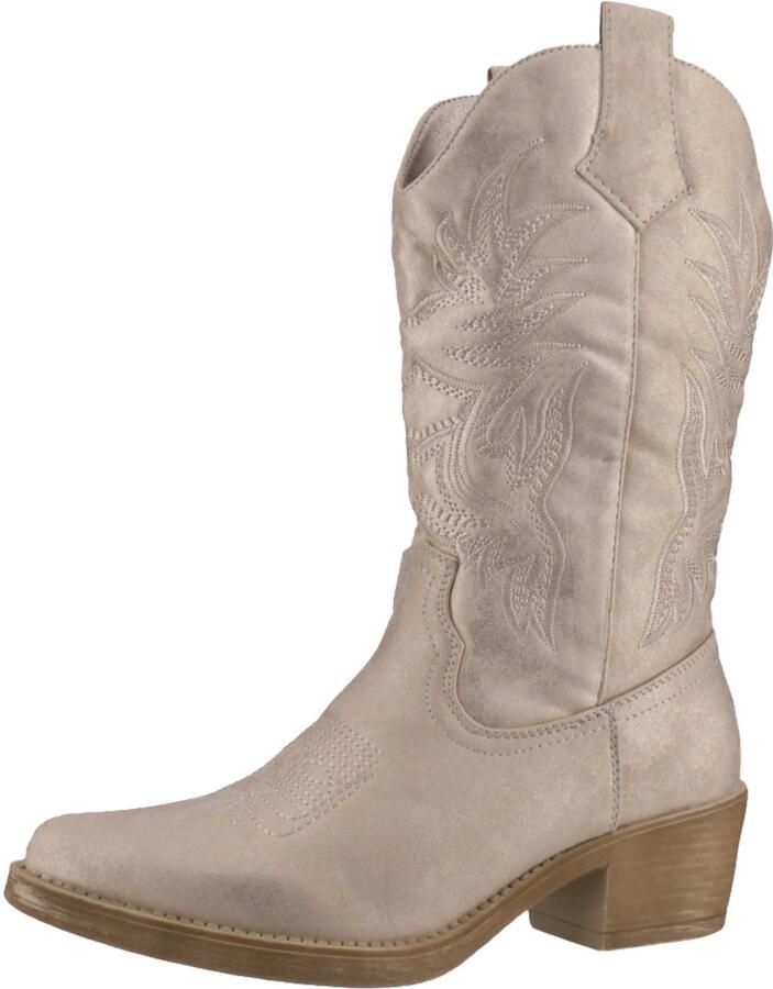 Elara Cowboylaarzen goud
