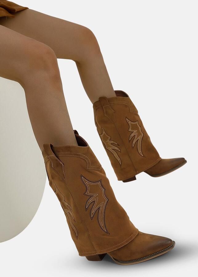 Elara Cowboylaarzen camel