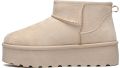 Elara Enkellaarsjes beige - Beige