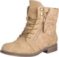 Elara Worker Boots - Khaki
