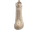 Elara Worker Boots - Beige