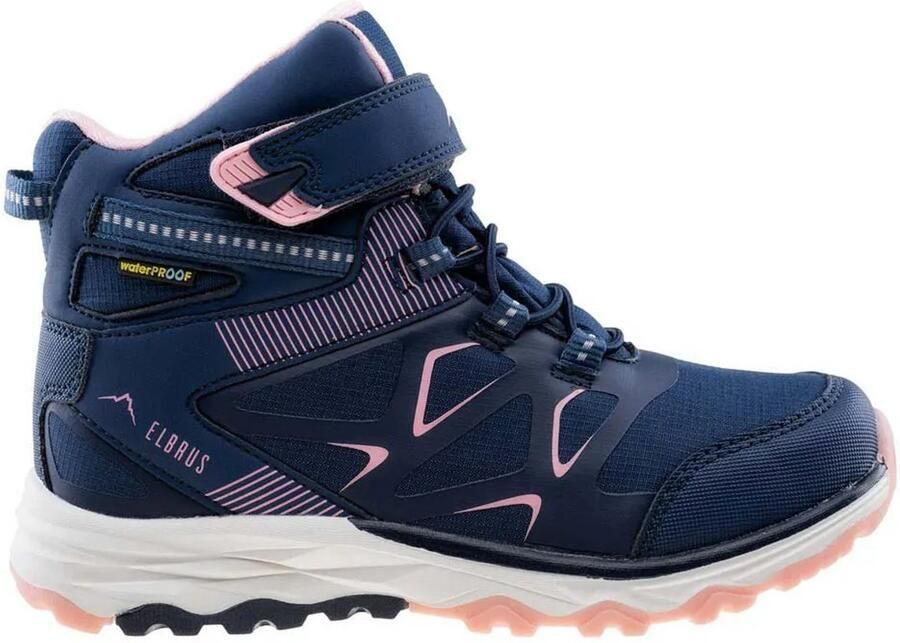 Elbrus Etpen Mid Wp Jr Wandelschoenen Blauw Jongens