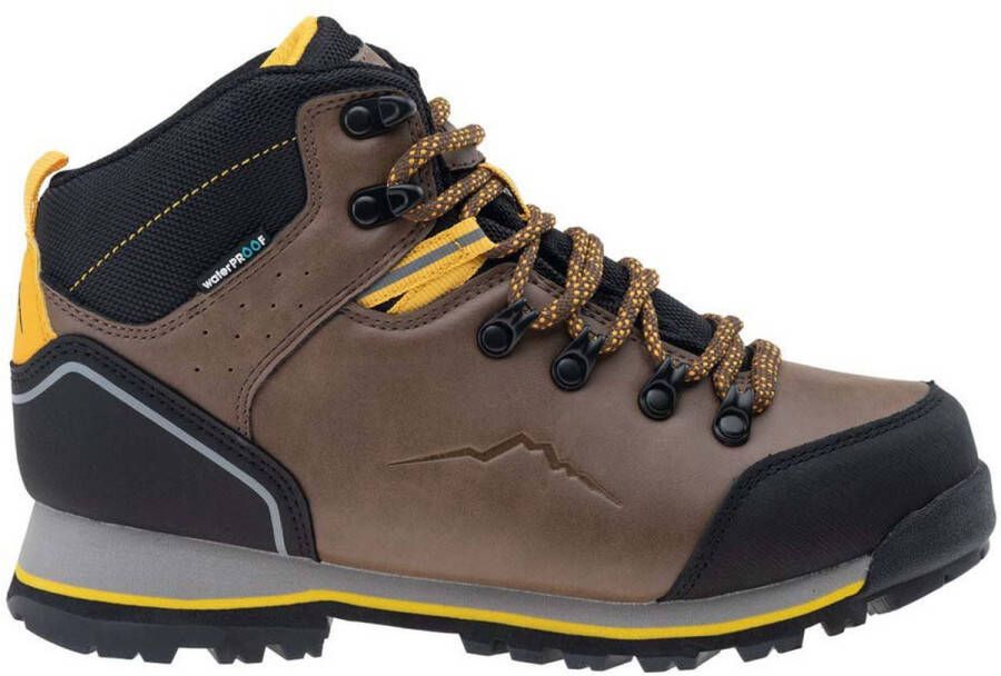 Elbrus Taner Mid Wp Wandelschoenen Bruin Jongens