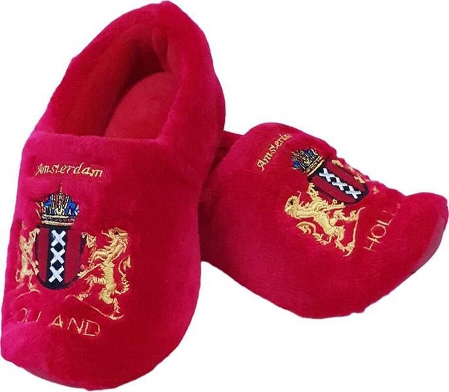 ELCEE-HALY BV Elcee-Haly Hollandse Klomp Sloffen Rood Wapen Amsterdam Warme